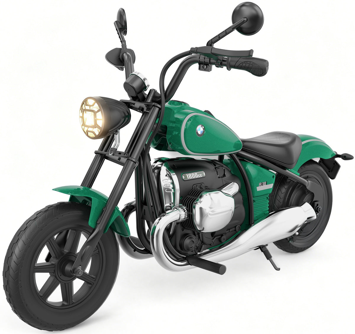 SaveJoy BMW Licensed 24V 9Ah Kids Ride On Motorcycle, Powered Off-Road Electric Dirt Bike with Removable Training Wheels and Suspension for Boys Girls Ages 3-8