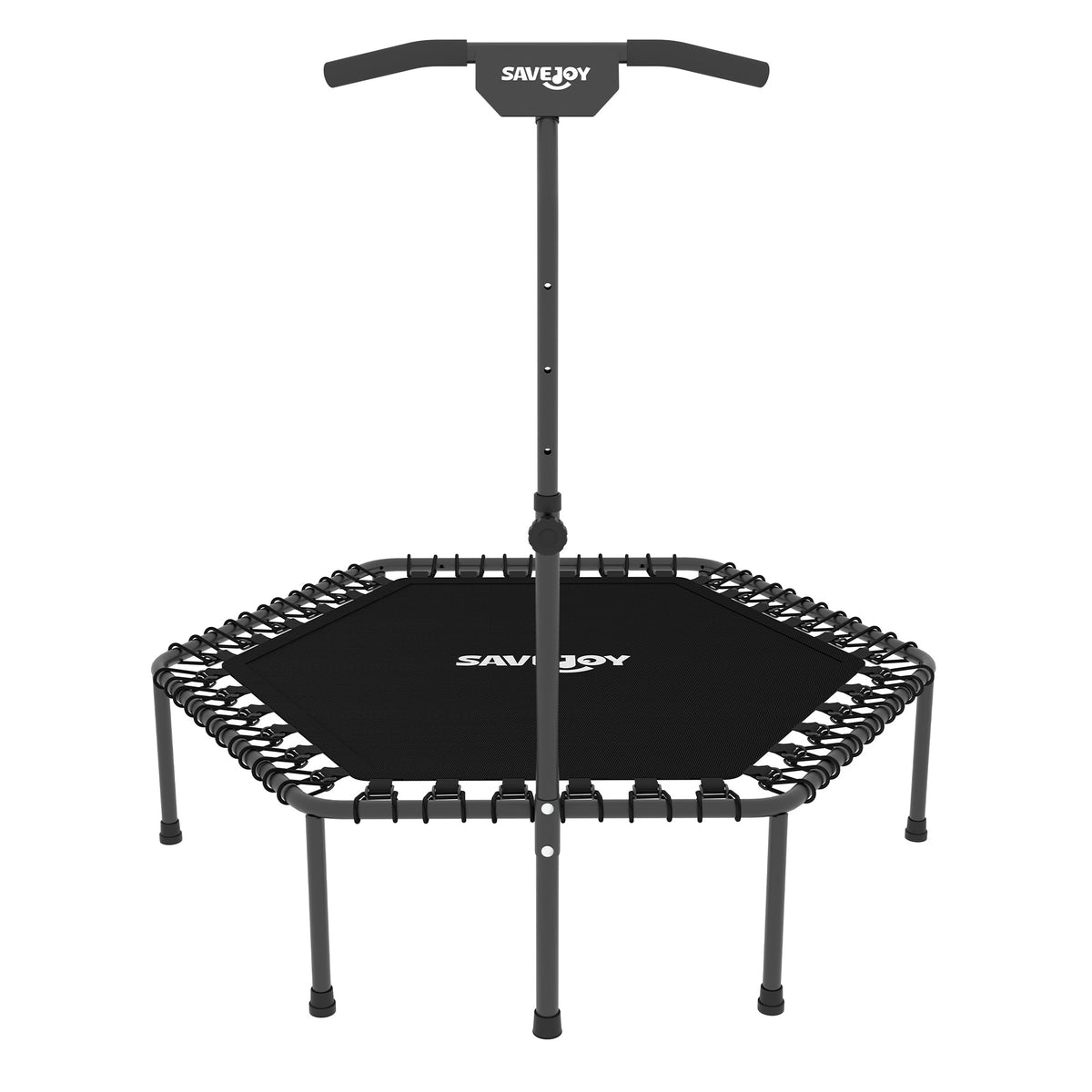 SaveJoy 40'' Rebounder Trampoline for Adults, Mini Trampoline for Adults Kids, Exercise Workout Fitness Trampolines