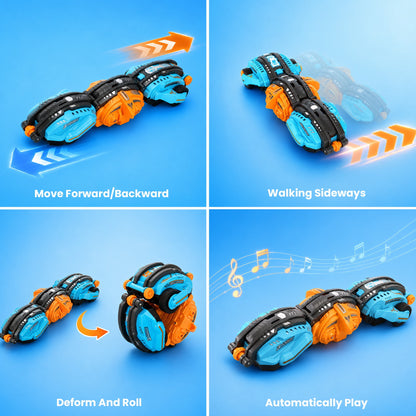 SaveJoy Gesture Sensing Remote Control Car, RC Twist Stunt Car, RC Car Deformed Car Toys for Boys Kids age 6-12 Birthday Gift