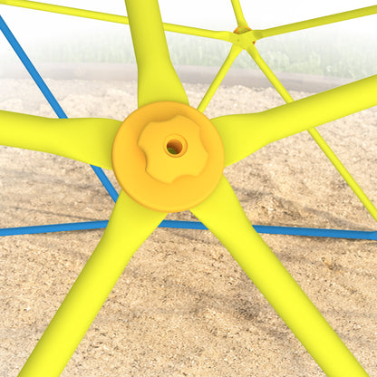 SaveJoy 12FT Climbing Dome for Kids, Toddler Play Set Outdoor Playground, Geometric Dome Climber Climbing Toys, Supports up to 800lbs