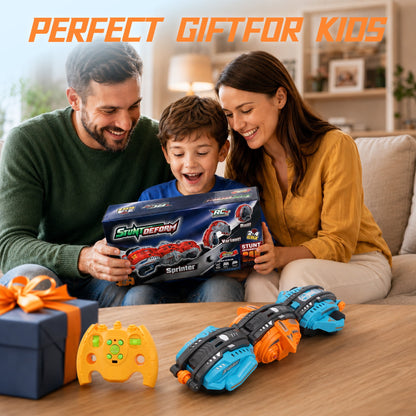 SaveJoy Gesture Sensing Remote Control Car, RC Twist Stunt Car, RC Car Deformed Car Toys for Boys Kids age 6-12 Birthday Gift