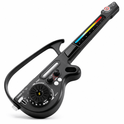 SaveJoy Kids Guitar Toy Multi-Functional Electric Guitar with Light & DJ Turntable,Rechargeable Bluetooth Musical Instrument for Toddlers Ages 3-7, Perfect Gift for Boys & Girls