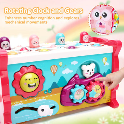 ORFELD Learning Toys 8 in 1 Baby Busy Toys Toddler Educational Gifts for Kids 1- 3Y Boys & Girls