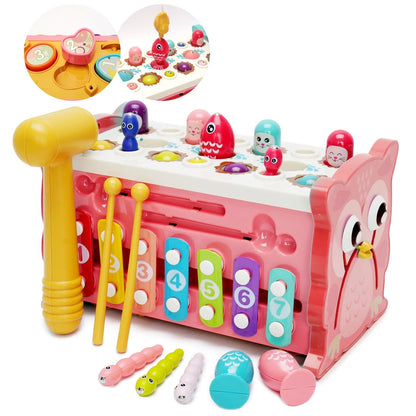 ORFELD Learning Toys 8 in 1 Baby Busy Toys Toddler Educational Gifts for Kids 1- 3Y Boys & Girls
