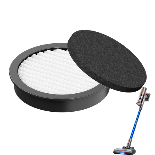 Replaceable HEPA filter for JASTIP V15 cordless vacuum cleaner (2 Pieces)