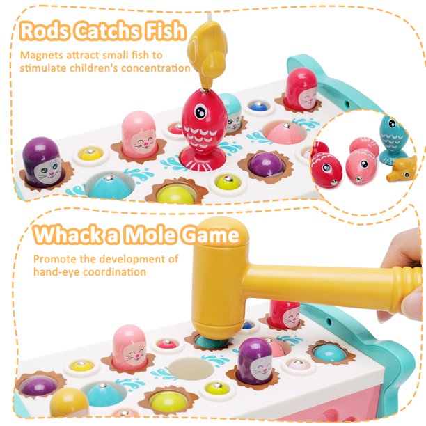 ORFELD Montessori Learning Toys 8 in 1 Baby Sensory Toys Toddler Educational Gifts for Kids 1- 3Y Boys & Girls